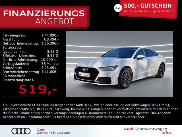 AUDI A7 Sportback 50 TFSI e qu S line Pano HuD ACC