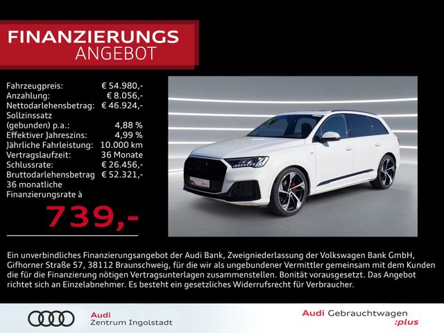 AUDI Q7 45 TDI qu S line edition MATRIX Pano STHZG 22