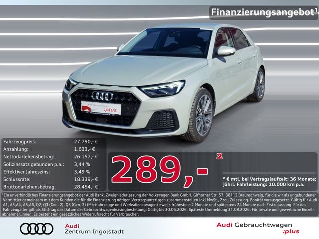 AUDI A1 Sportback 30 TFSI LED NAVI PDC+ ACC Advanced