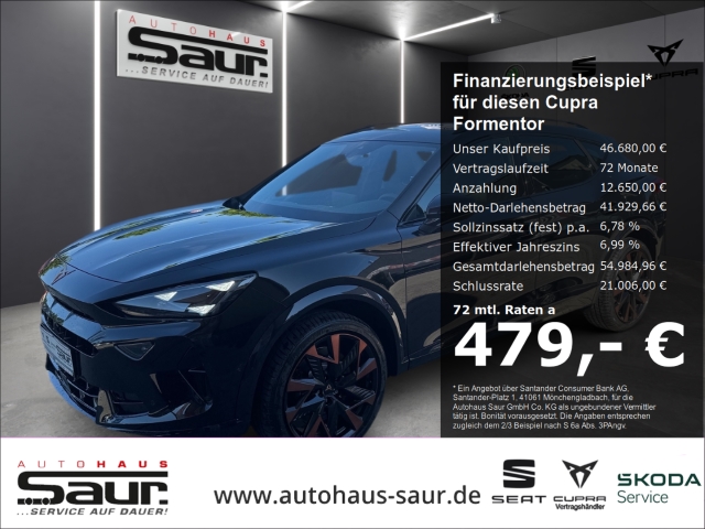Cupra Formentor VZ 2.0 TSI DSG MATRIX-LED KLIMA NAVI SENNHEISER