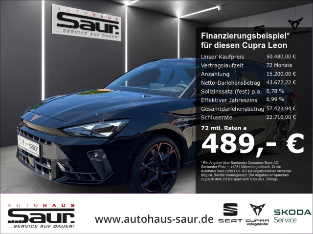 Cupra Leon Sportstourer 2.0 TSI VZ DSG 4DRIVE MATRIX-LED SENNHEISER