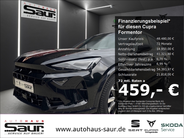 Cupra Formentor VZ 2.0 TSI 4Drive DSG MATRIX LED AHK SENNHEISER PDC