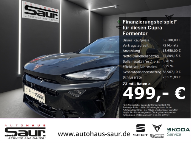 Cupra Formentor VZ Black Edition 2.0 TSI DSG 4Drive AHK RÜCKFAHRKAMERA SENNHEISER