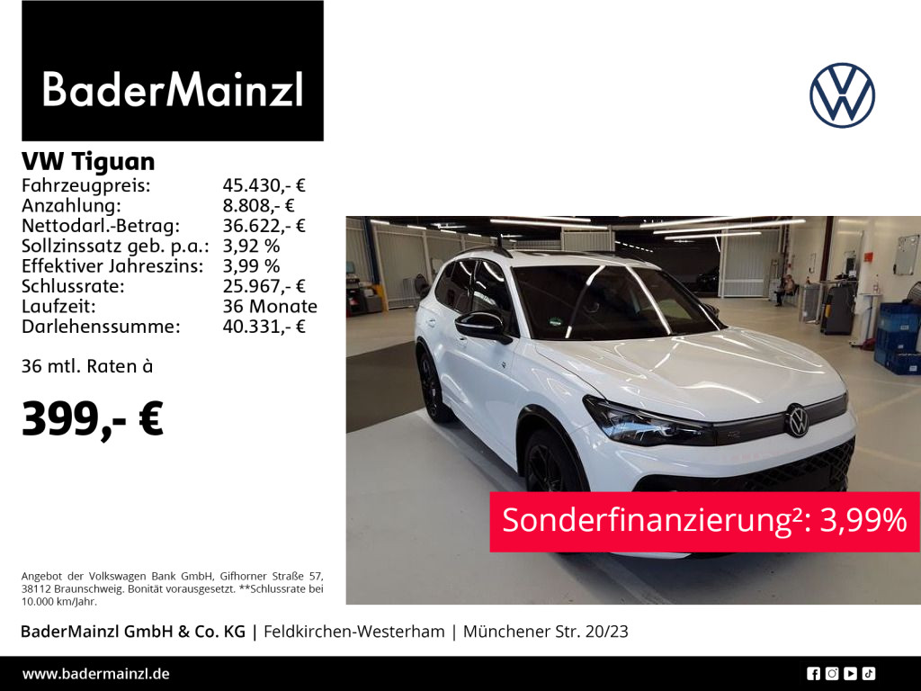 Volkswagen Tiguan 1.5 eTSI DSG R-Line Matrix HUD Stdhz Pano