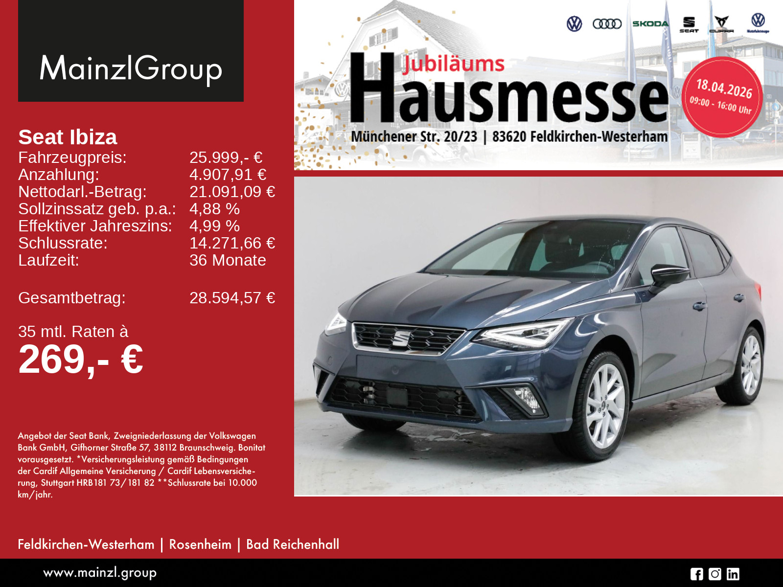 Seat Ibiza FR 1.0 TSI 85kW