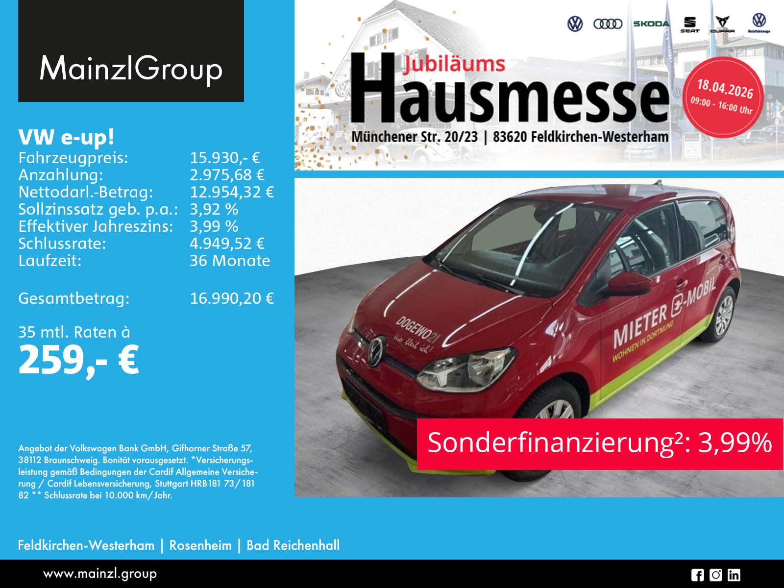 Volkswagen e-up! CCS DAB+ Kamera PDC Tempomat AAC