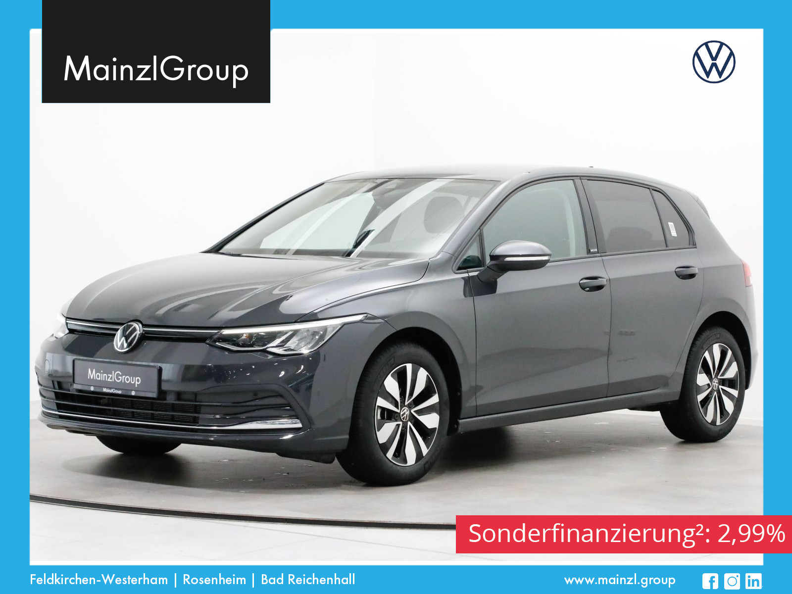 Volkswagen Golf 2.0 TDI DSG Move Kamera ACC Carplay SHZ LED