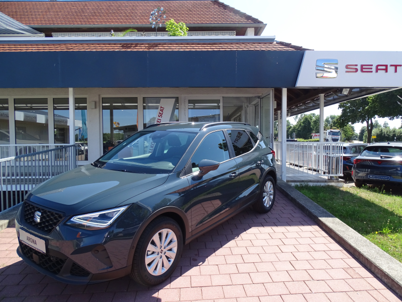 Seat Arona 1.0 TSI Road Edition DSG 115PS AHK Navi Sitzheiz. Voll-LED Parklenk. Kamera PDC VirtualCockpit