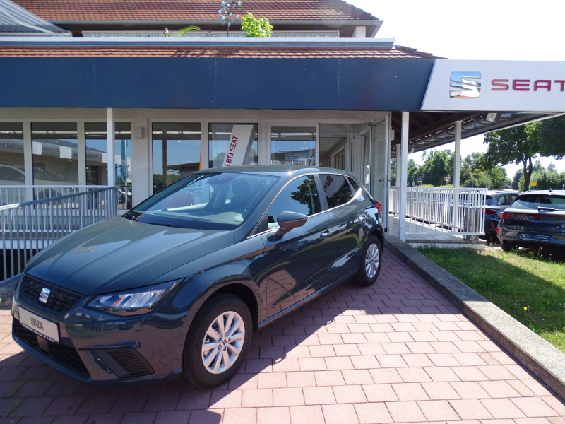 Seat Ibiza 1.0 TSI Road Edition 115PS Navi Sitzheizung Climatronic LED VirtualCockpit Tempomat PDC Spurh.